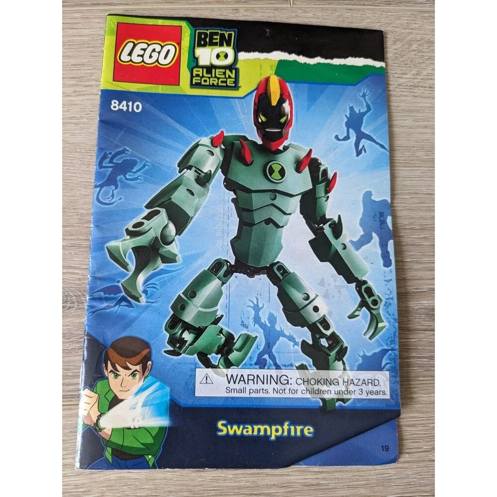 Lego City Star Wars Creator Power Miners Hero Factory World Racers - MANUAL ONLY